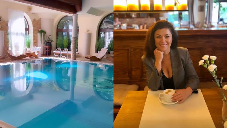 Katarzyna Cichopek zabrała córkę w góry