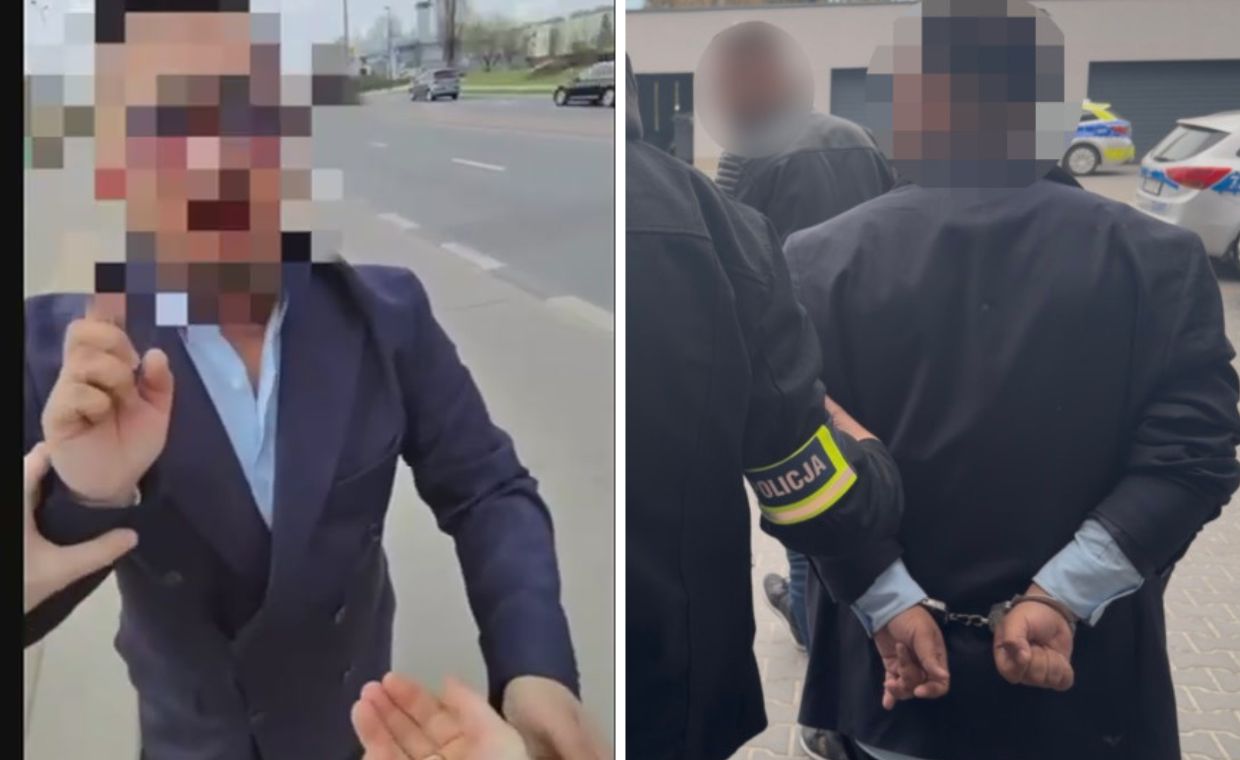 "Książę z Dubaju" zatrzymany. Oferował tombak i okradał kierowców