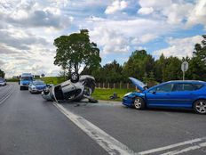 Wypadek w Cekanowie