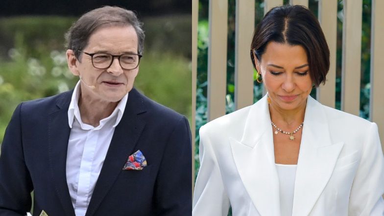 Anna Popek wspiera Przemysława Babiarza