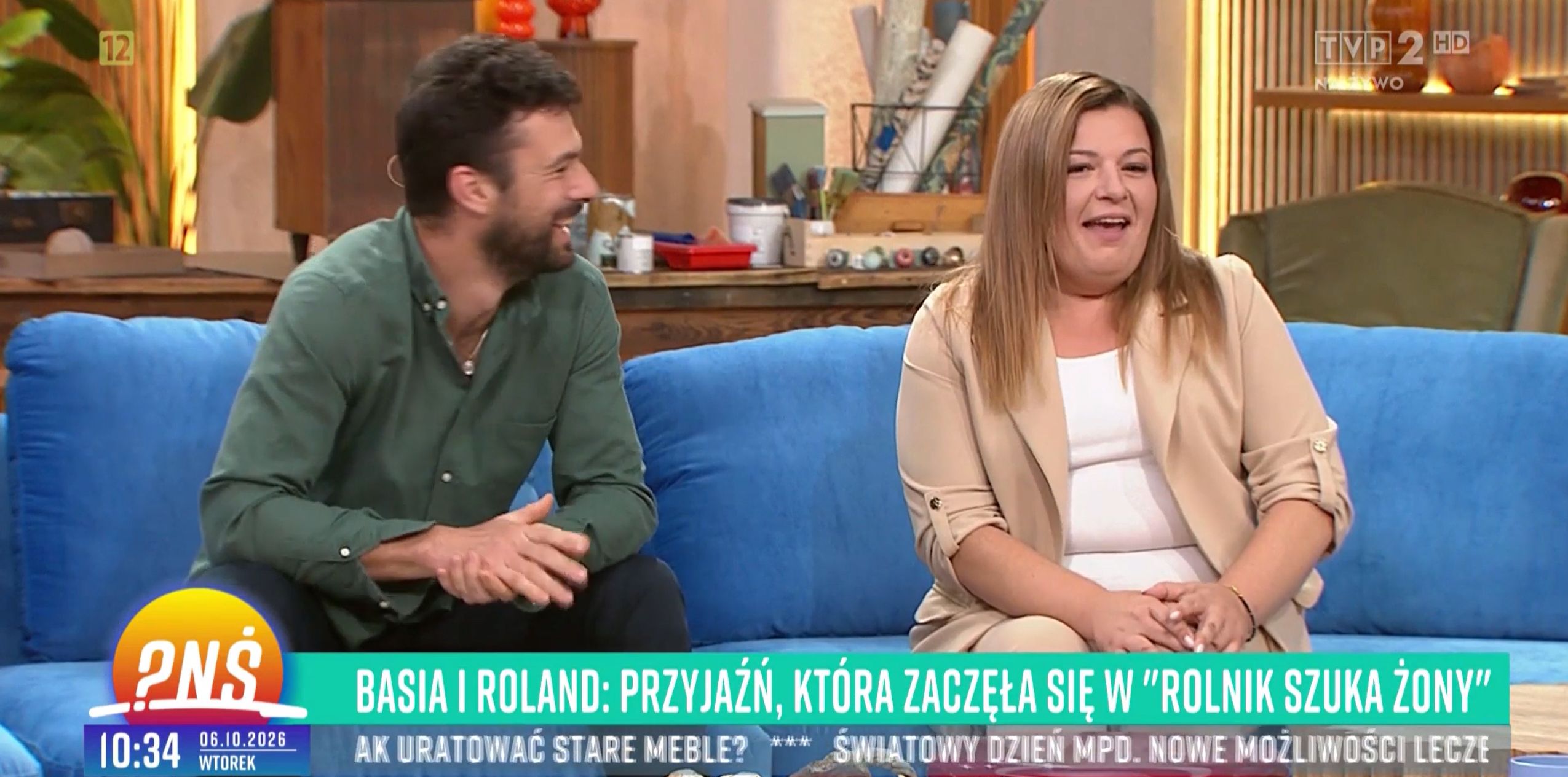 Roland i Basia z "Rolnik szuka żony" w "Pytaniu na śniadanie"