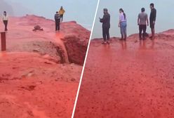 Ziemia stała się czerwona. W Iranie spadł "krwawy deszcz"