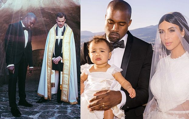 WIĘCEJ ZDJĘĆ ZE ŚLUBU Kim i Kanye!