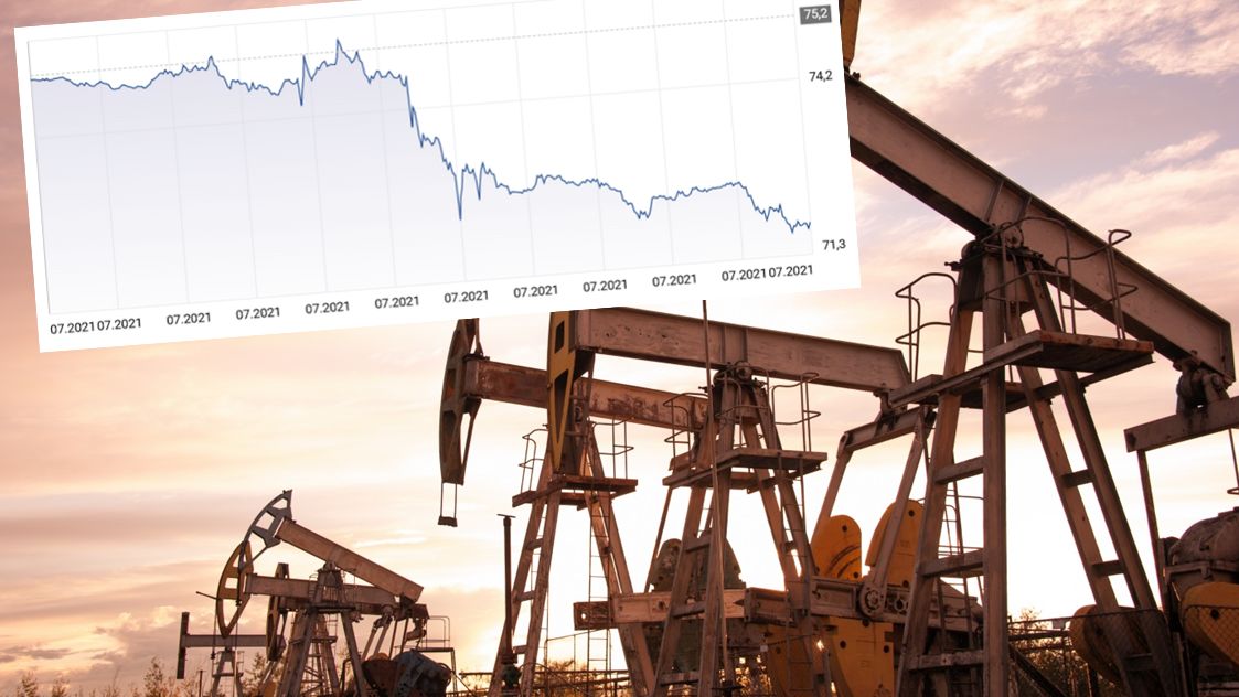 Ceny ropy wyraźnie spadły