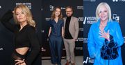 Znane twarze lansują się na premierze w teatrze: seksowna Emilia Komarnicka, Joanna Kurowska w błękicie, Paweł Domagała z ukochaną