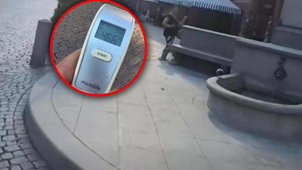 Rekord temperatury w Toruniu. Bryk gorętszy od powietrza