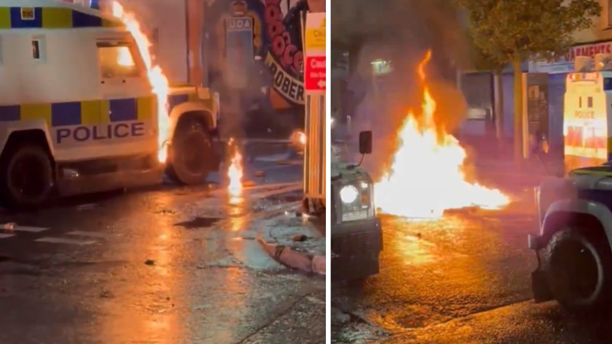 Zamieszki w Wielkiej Brytanii.