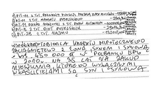 Analiza pisma Donalda Tuska