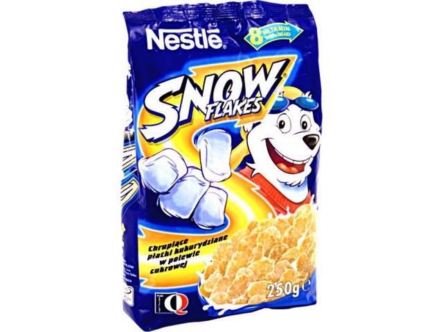 Płatki "Snow flakes" w polewie cukrowej