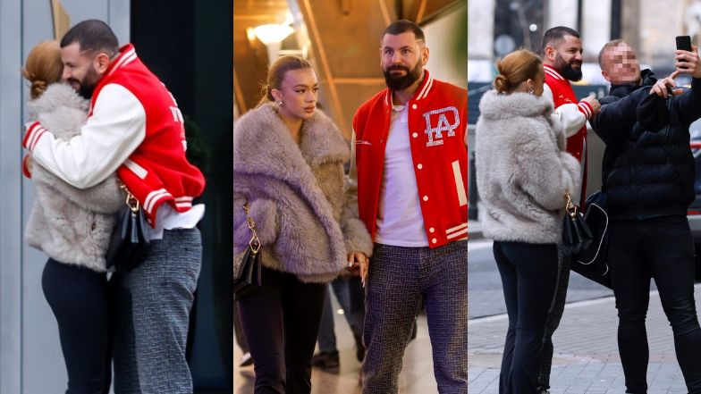 Wojciech Gola i Sofi "przyłapani" przez paparazzi