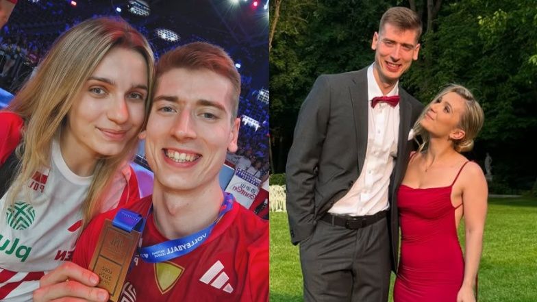 Kamil Semeniuk z żoną Katarzyną