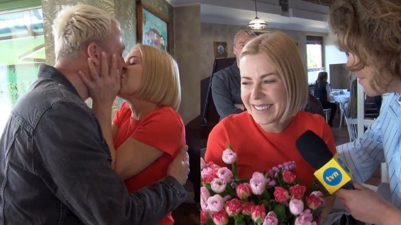 The “DDTVN” team surprised Joanna Kryńska.  Tears were shed