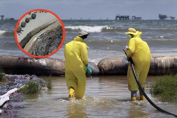 Wielka plama ropy. Zwierzęta w Zatoce Meksykańskiej zagrożone
