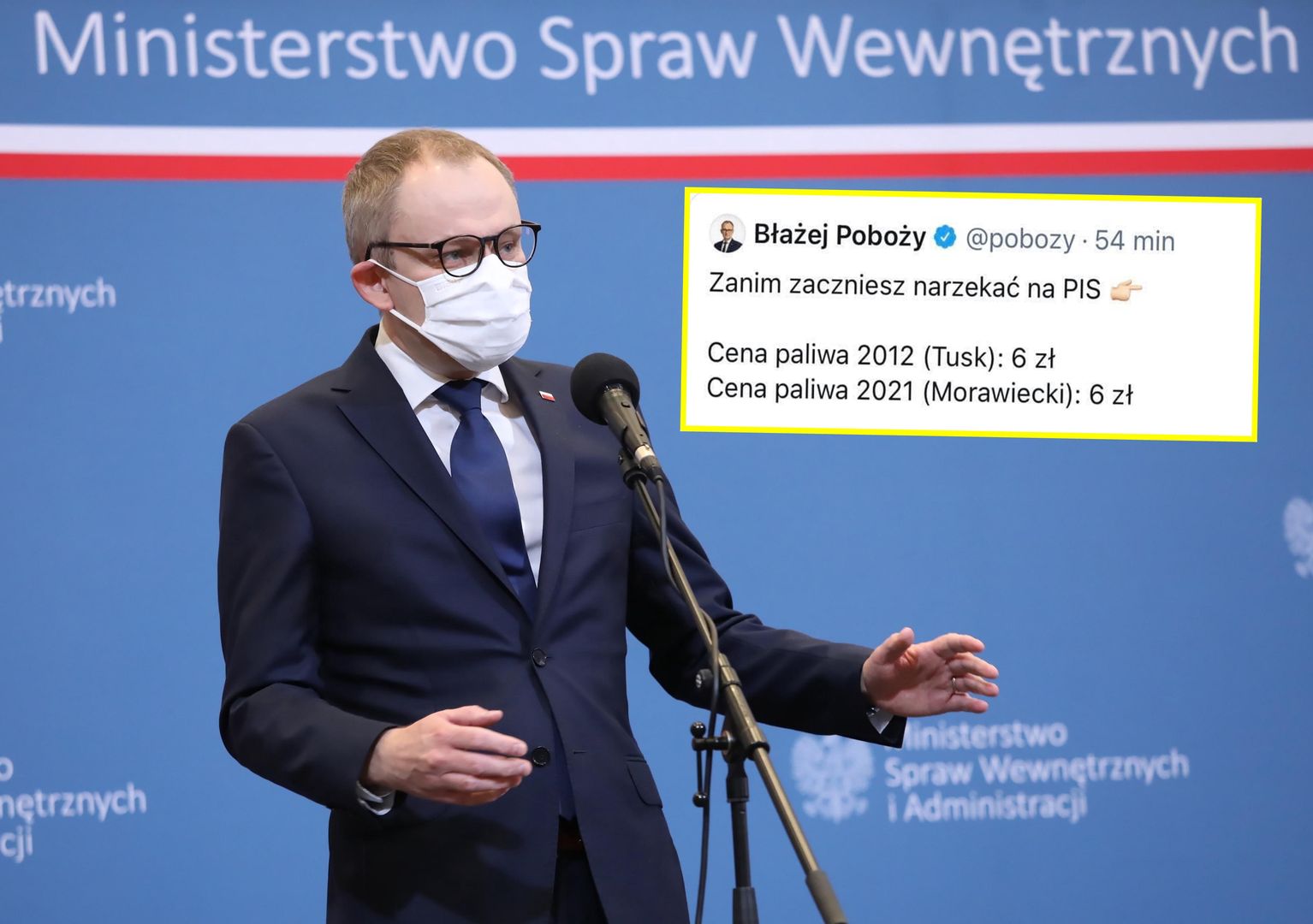 Cena paliw i Ruch Ośmiu Gwiazd. Ten wpis niesie się w sieci