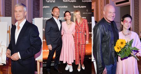 Dumni Cezary i Edyta Pazurowie wspierają 32-letnią córkę aktora na wernisażu jej prac (ZDJĘCIA)