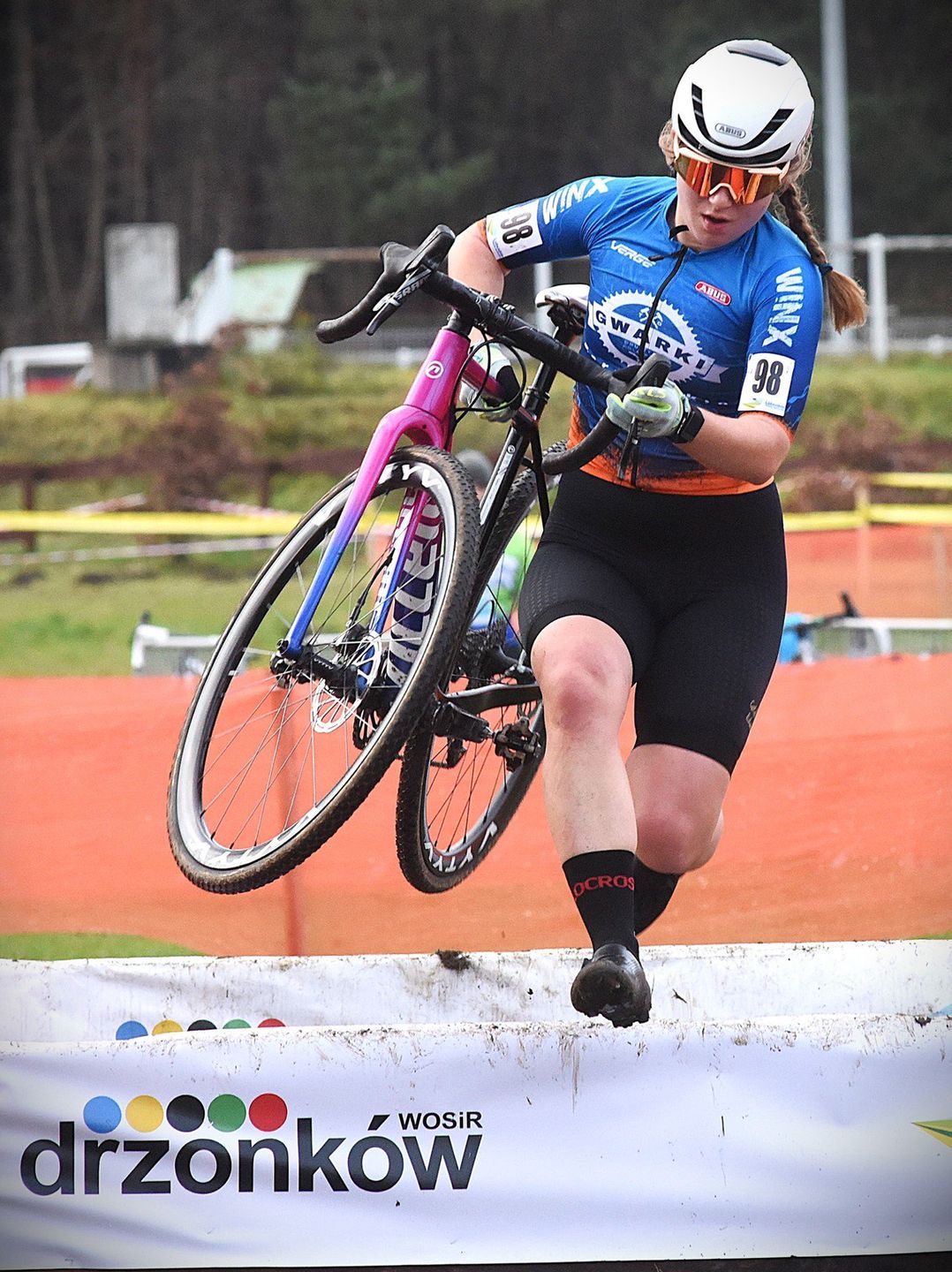 Kolarstwo przełajowe w Zielonej Górze Drzonkowie