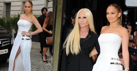 Seksowna Jennifer Lopez pozuje z Donatellą! (FOTO)