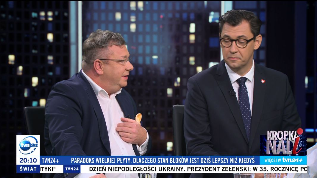 Spięcie w "Kropce nad i"
