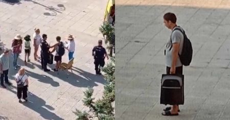 Polak zastygł w bezruchu na kilka godzin. Mieszkańcy Grecji wezwali pogotowie na pomoc