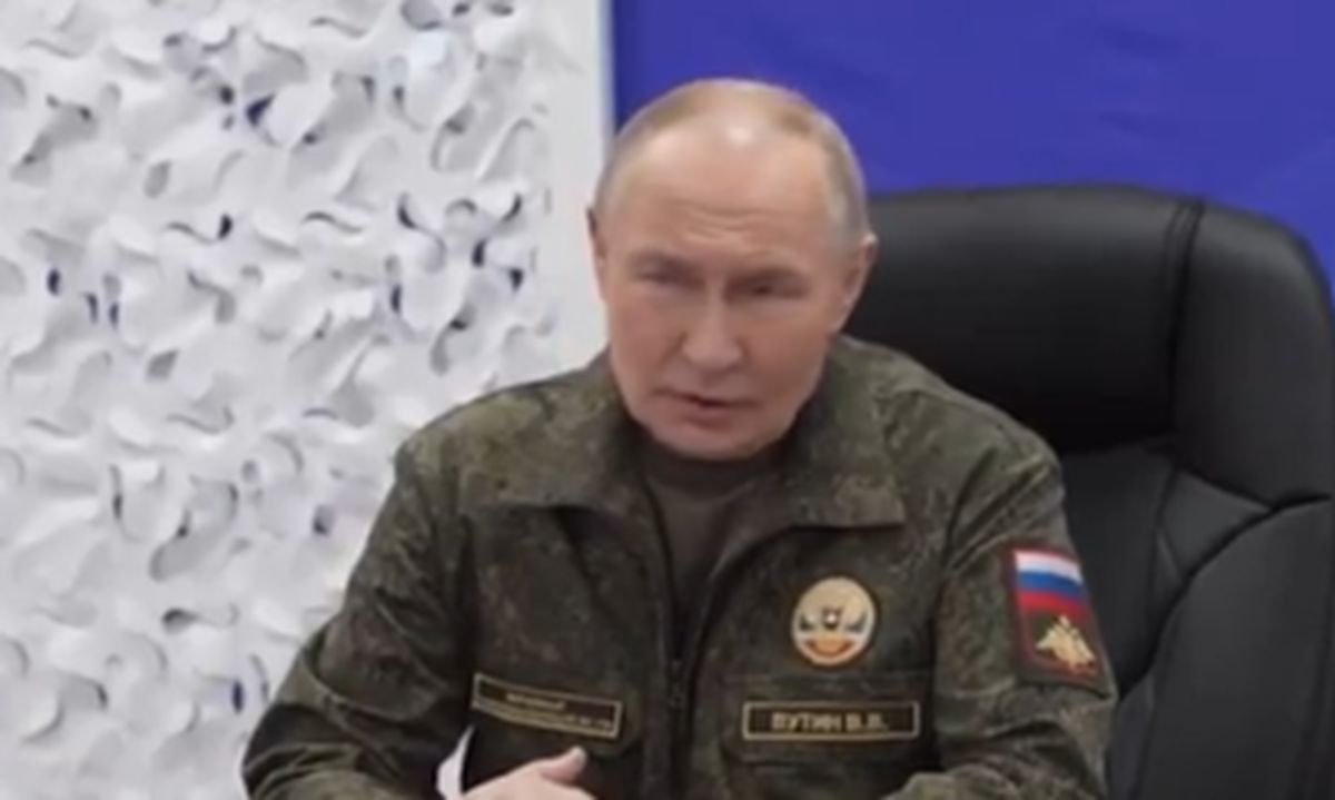 Nagranie z Putinem w Ukrainie. Odwiedził rosyjskich żołnierzy