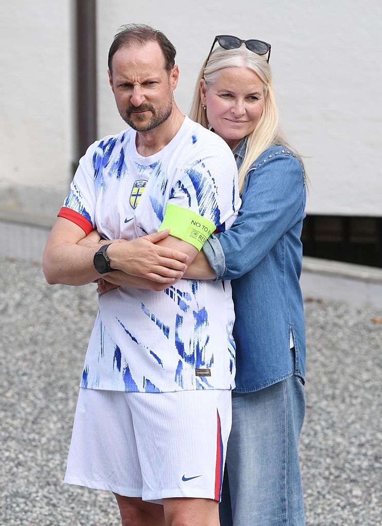 Książę Haakon i księżna Mette-Marit