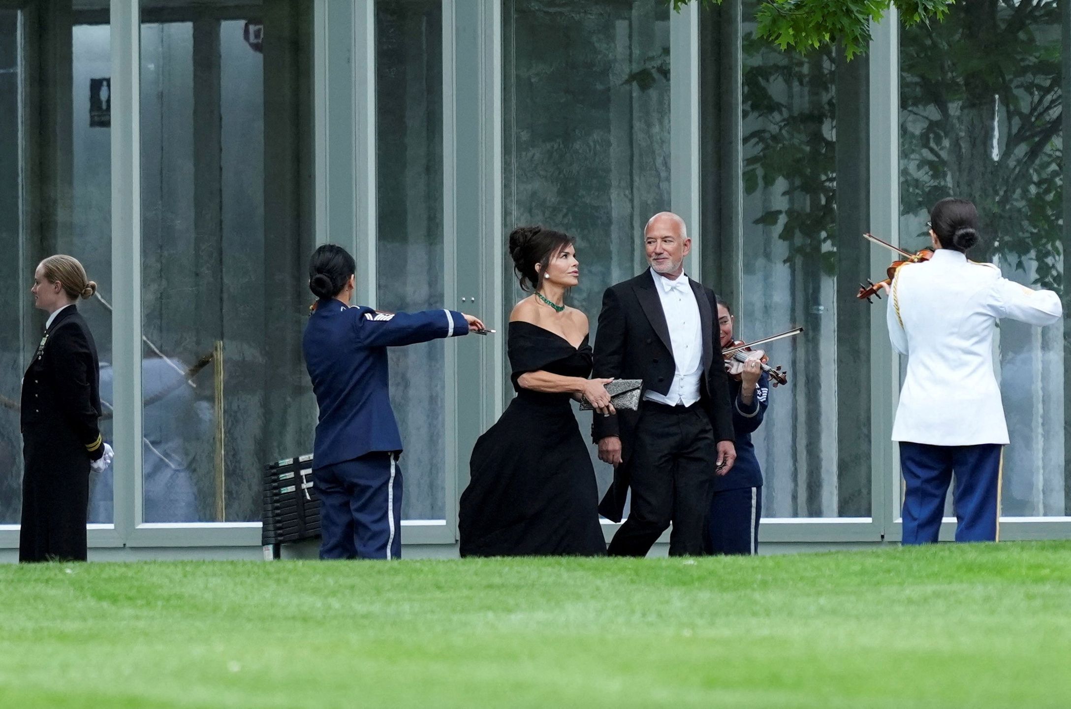 Lauren Sanchez i Jeff Bezos, kwiecień 2026