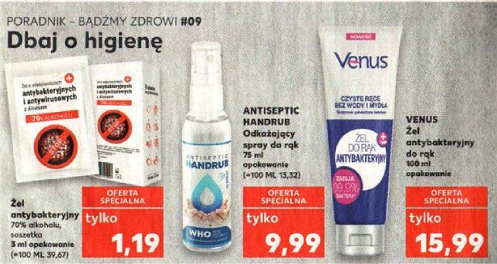 Najpierw Biedronka, teraz Lidl i Kaufland. Sklepy poszerzają ofertę o środki do dezynfekcji 3