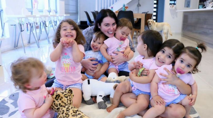 Kim Tucci z dziećmi