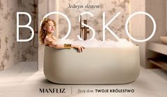 Helena Trojańska, Ludwik XIV i Juliusz Cezar reklamują Maxfliz