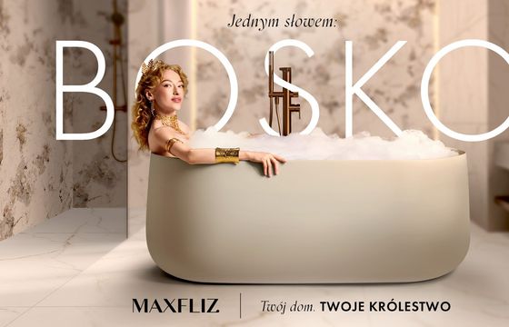 Helena Trojańska, Ludwik XIV i Juliusz Cezar reklamują Maxfliz
