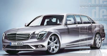 Nowy Mercedes-Benz S600 Pullman w starym stylu