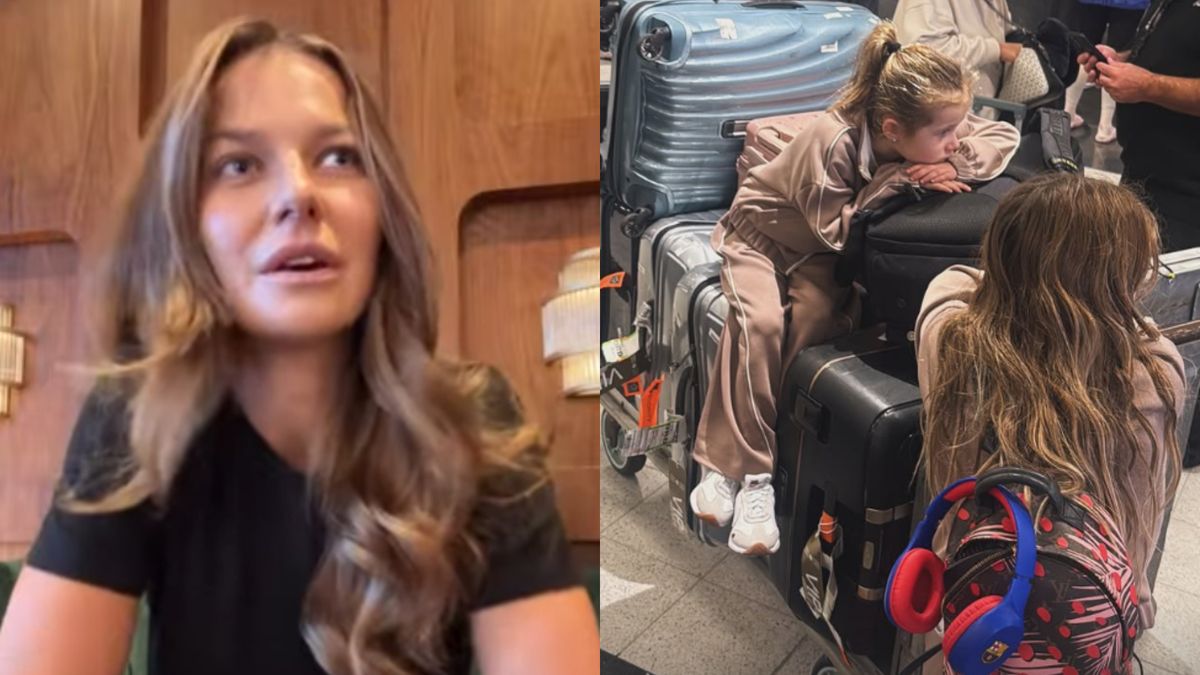 Tak wyglądał powrót Anny Lewandowskiej z córkami do Chicago