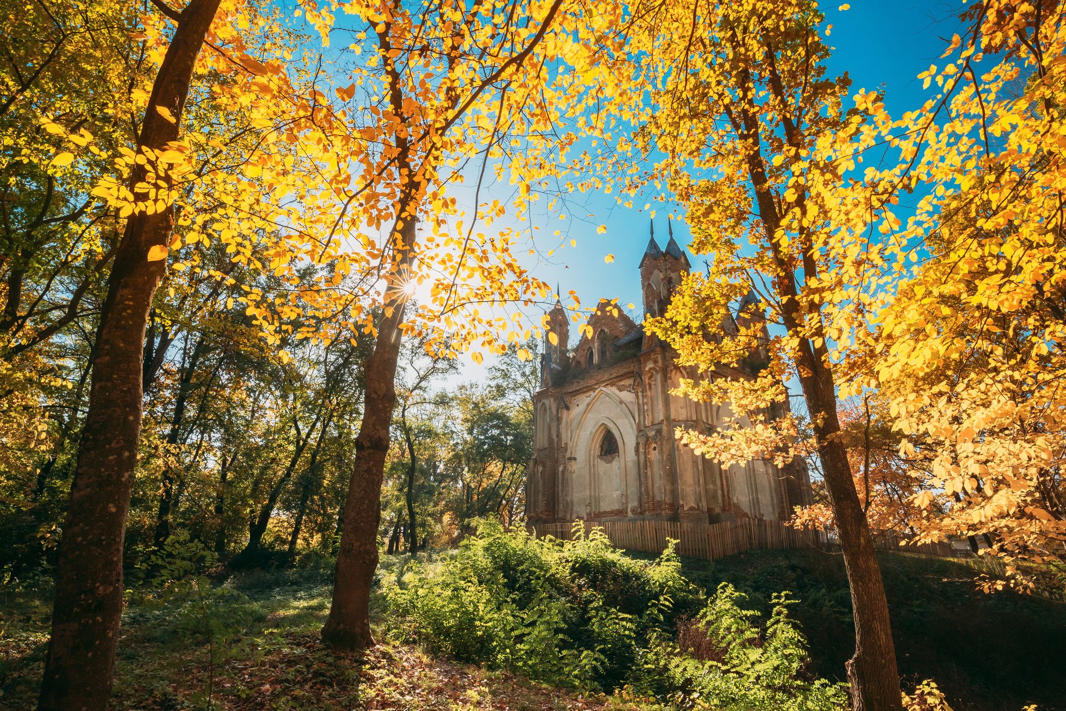Zakoziel or Zakoziele, Drahichyn District, Belarus. Old Neo-Gothic chapel-tomb of the clan Orzeszko In Autumn Sunny Day
Zakoziel or Zakoziele, Drahichyn District, Belarus. Old Neo-Gothic chapel-tomb of the clan Orzeszko In Autumn Sunny Day.
Ryhor Bruyeu (Grisha Bruev)
Belarusian, Brest region, Orzeszko, Zakoziel, Zakoziele, aged, ancient, architecture, autumn, beautiful, belarus, building, chapel shrine, chapel tomb, chapel-shrine, chapel-tomb, church, commemoration, europe, european, famous, forest, grave, graveyard, heritage, historic, historical, history, landmark, monument, neo-gothic, old, outdoor, park, popular, scene, scenic, shrine, sight, sightseeing, style, sunny, temple, tomb, tour, tourism, town, traditional, travel, view, belarusian, brest region, orzeszko, zakoziel, zakoziele, aged, ancient, architecture, autumn, beautiful, belarus, building, chapel shrine, chapel tomb, chapel-shrine, chapel-tomb, church, commemoration, europe, european, famous, forest, grave, graveyard, heritage, historic, historical, history, landmark, monument, neo-gothic, old, outdoor, park, popular, scene, scenic, shrine, sight, sightseeing, style, sunny, temple, tomb, tour, tourism, town, traditional, travel, view