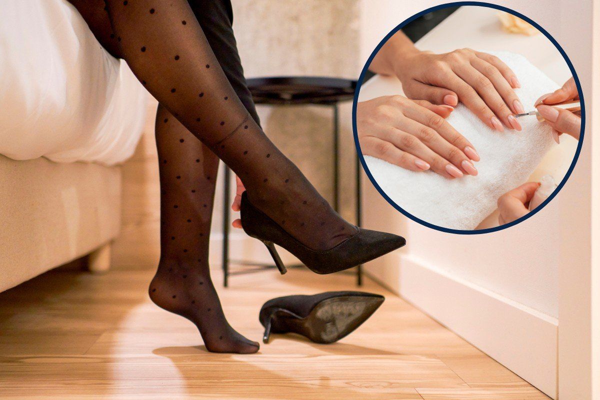 W modzie są dot nails, czyli paznokcie zdobione kropkami