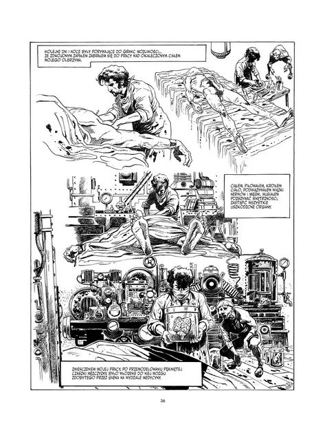 "Mary Shelley - Frankenstein", Scream Comics, 2023