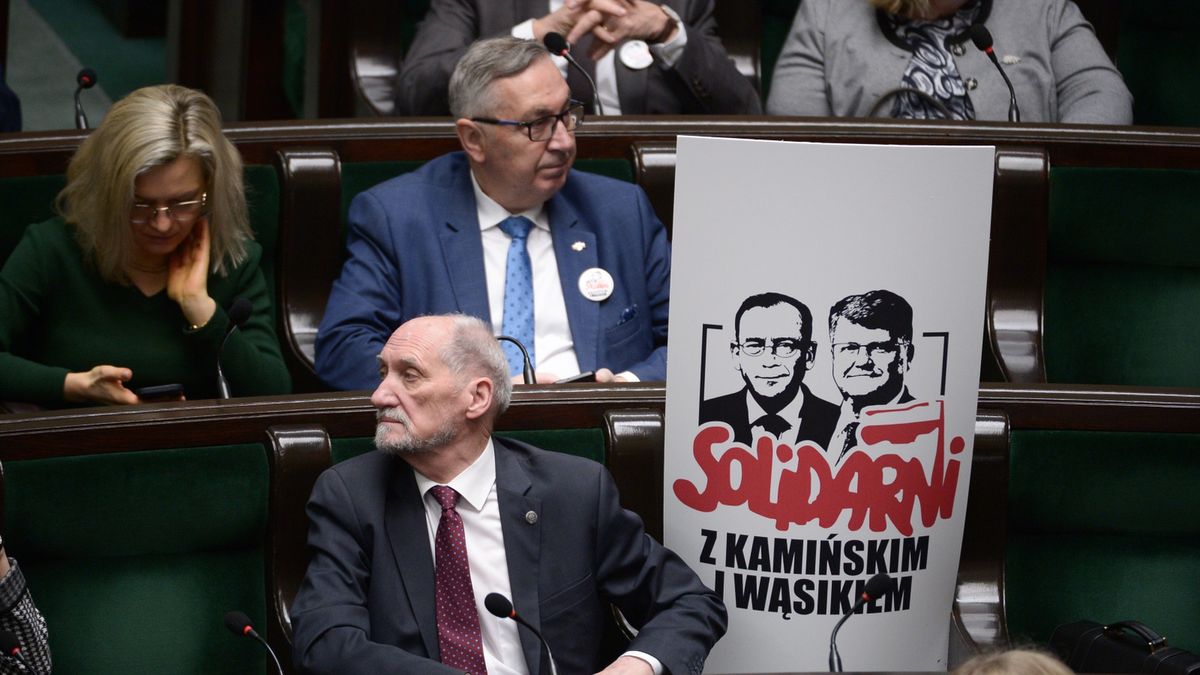 Antoni Macierewicz w Sejmie