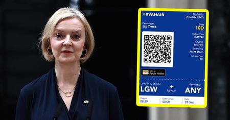 Linie lotnicze kpią z premier Wielkiej Brytanii. Dostała bilet