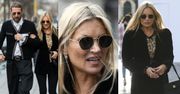 Podirytowana Kate Moss biega po Paryżu w towarzystwie wpływowego przyjaciela