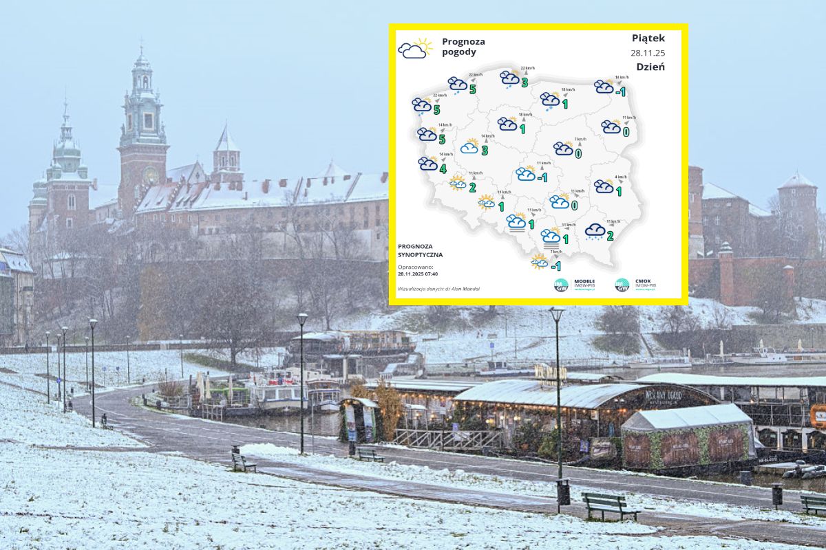 Pogoda na weekend. Na drogach może być niebezpiecznie