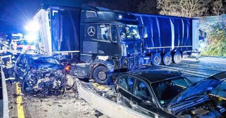 Karambol w Niemczech. Wiadomo, co z polskim kierowcą. Są wyniki