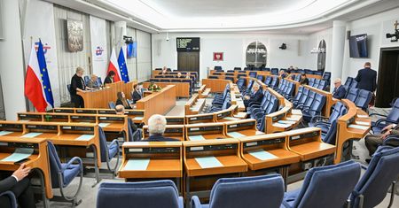 Senat odwołał posiedzenie. "Nie mamy nad czym pracować"