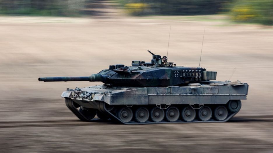 Merkel Visits VJTF Bundeswehr Armoured BrigadeMUNSTER, GERMANY - MAY 20: An Leopard Tank of the Bundeswehr Panzerlehrbrigade 9 (9th Armoured Demonstration Brigade) during a presentation of capabilities by the unit on May 20, 2019 in Munster, Germany. The brigade is the core of the Very High Readiness Joint Task Force (VJTF), which is a NATO rapid reaction force composed of soldiers from a variety of NATO nations. The German government recently announced it will increase defense spending by EUR 5 billion, the biggest rise since the end of the Cold War. (Photo by Morris MacMatzen/Getty Images)Morris MacMatzen