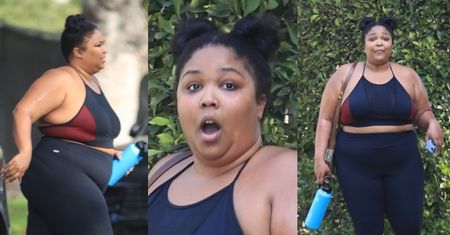 Lizzo we fryzurze na Myszkę Mickey drepcze do celebryckiej SIŁOWNI (ZDJĘCIA)