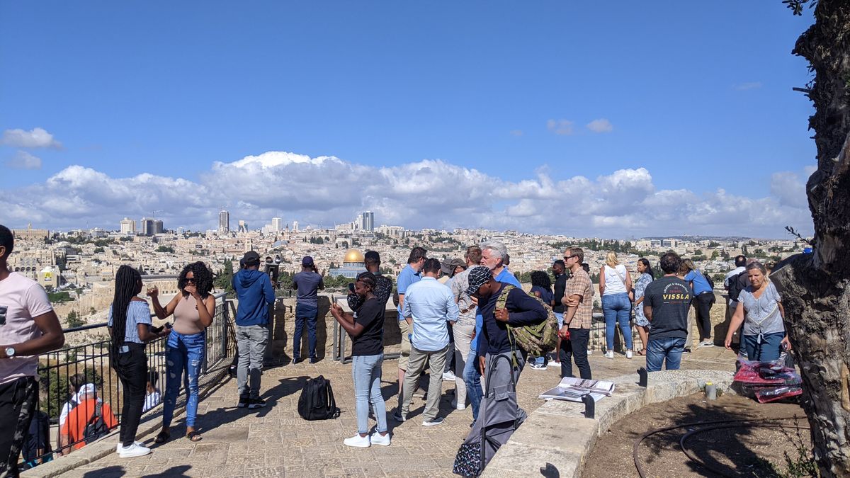 Turyści w Jerozolimie