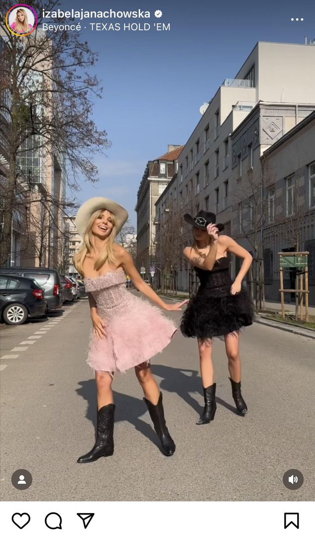 Izabela Janachowska w tanecznym nastroju 