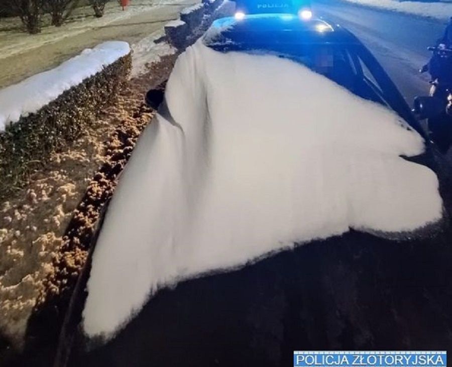 Jechał "na czołgistę". Policja nie miała litości