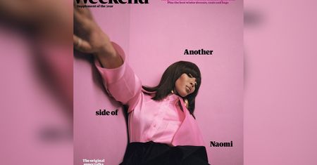 Pierwsza sesja Naomi Campbell z czarnoskórym fotografem trafiła na okładkę