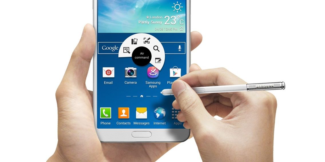 Funkcja Air Command w modelach Galaxy Note