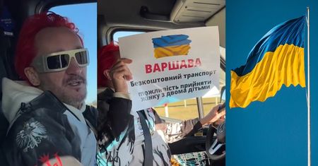 Michał Wiśniewski jedzie na granicę pomagać Ukraińcom: "Przede wszystkim transport w KAŻDE MIEJSCE Polski"