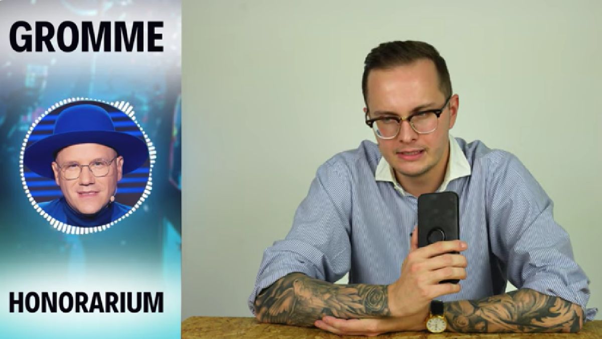 Stawki niektórych artystów zszokowały youtubera